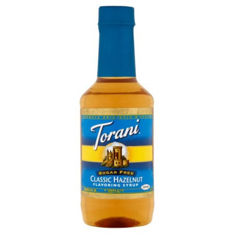 Torani Flavoring Syrup Classic Hazelnut Sugar Free, 12.2 FL OZ