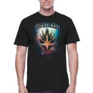 Marvel Guardians of the Galaxy Men&#039;s Shield Graphic Tee