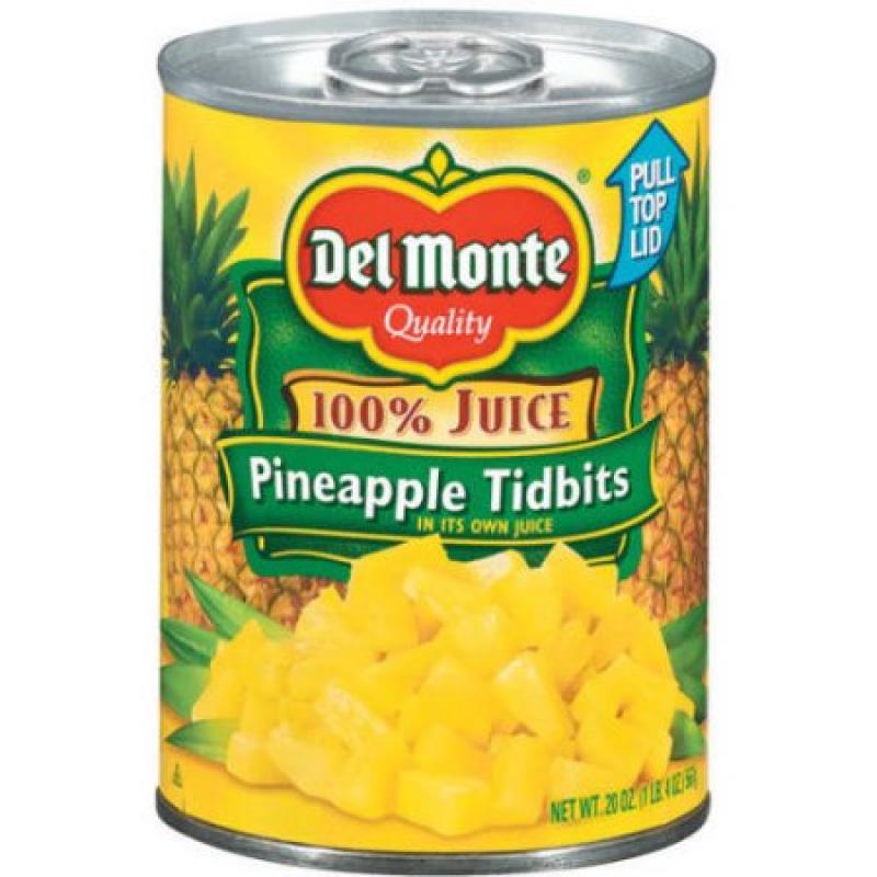 Del Monte Pineapple Tidbits, 20 oz