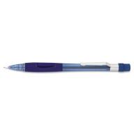 Pentel Quicker Clicker Mechanical Pencil, 0.7 mm, Transparent Blue Barrel