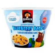 Quaker® Blueberry Bash™ Instant Oatmeal 1.5 oz. Cup