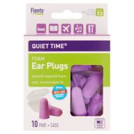 Flents: Plugs Quiet Time Comfort Foam Ear, 10 Pr