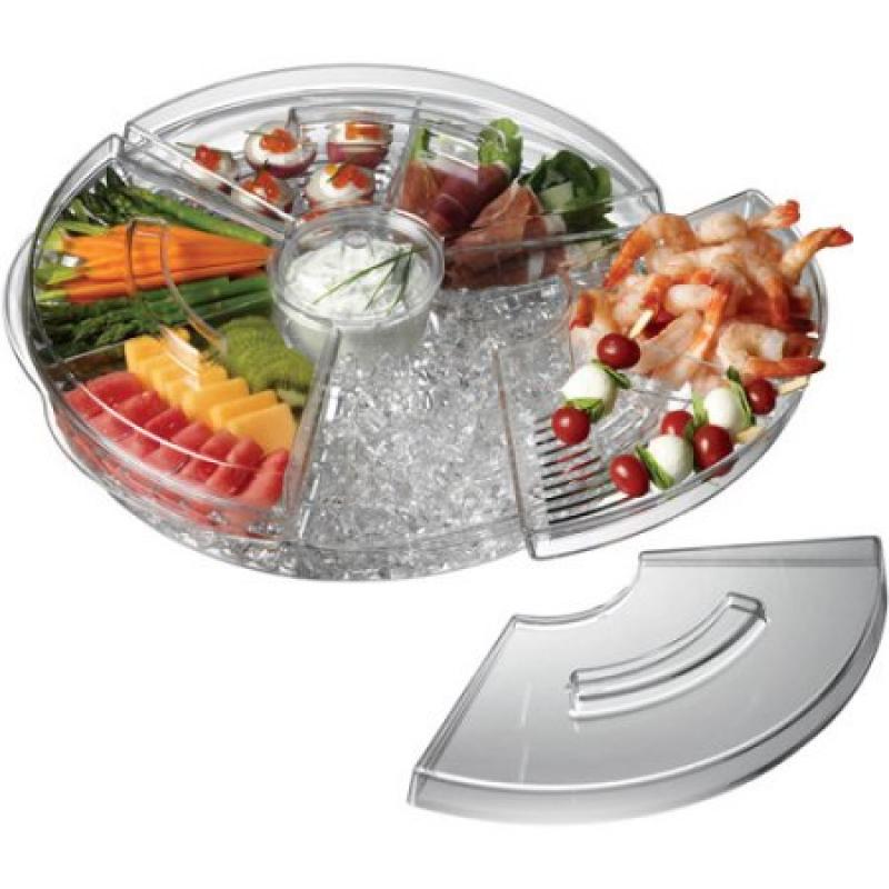 Prodyne Appetizers-on-Ice Revolving Tray