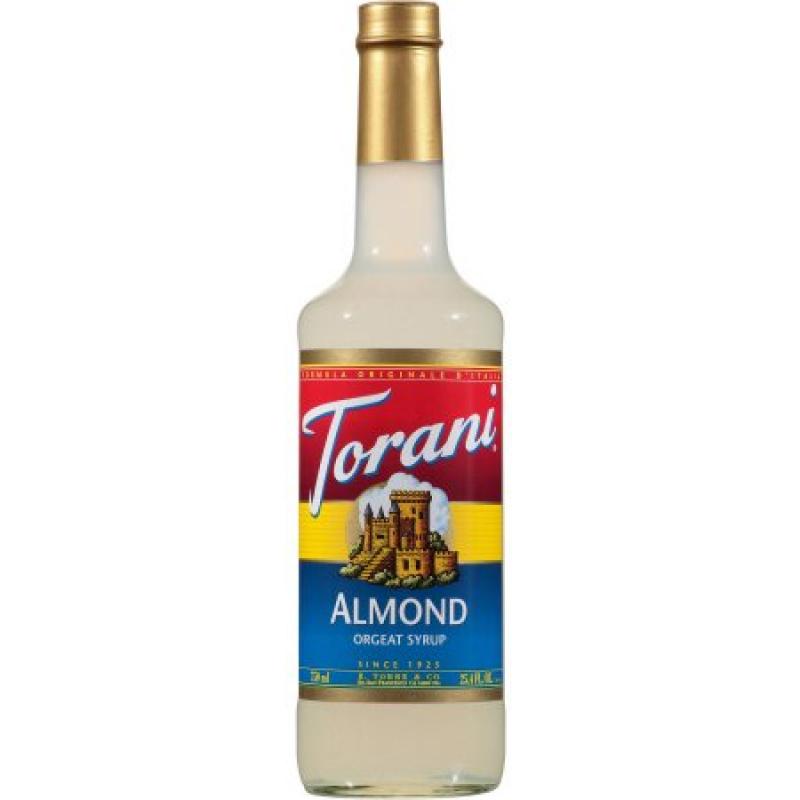Torani Almond Orgeat Syrup, 25.4 fl oz