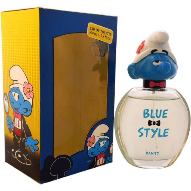 First American Brands The Smurfs Blue Style Vanity Fragrance for Kids, 3.4 fl oz