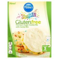 Pillsbury Funfetti Gluten Free Premium Sugar Cookie Mix with Candy Bits, 17.5 oz