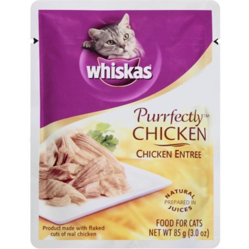 Whiskas® Purrfectly™ Chicken Chicken Entree 3 oz. Pouch
