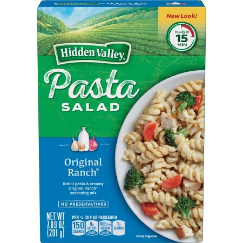 Hidden Valley Pasta Salad, Original Ranch, 7.09 Ounces