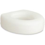 AquaSense Portable Raised Toilet Seat, White, 1ct