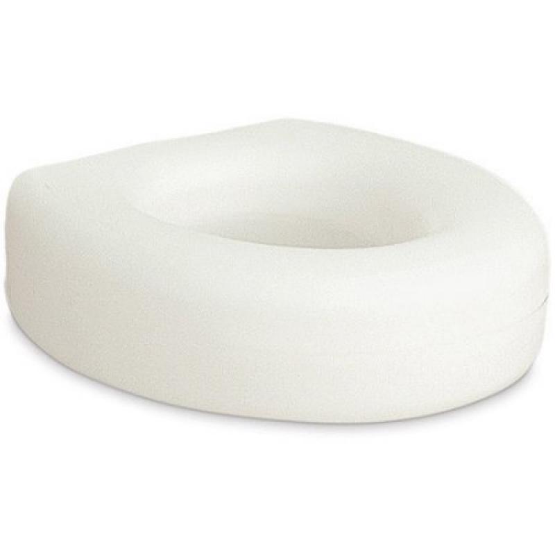 AquaSense Portable Raised Toilet Seat, White, 1ct