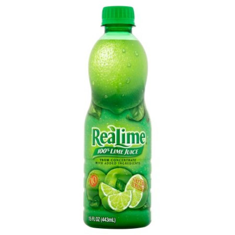 ReaLime 100% Lime Juice, 15 fl oz