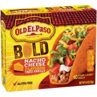 Old El Paso Gluten Free Stand &#039;n Stuff Bold Spicy Cheddar Flavored Taco Shells 5.4 oz. Box