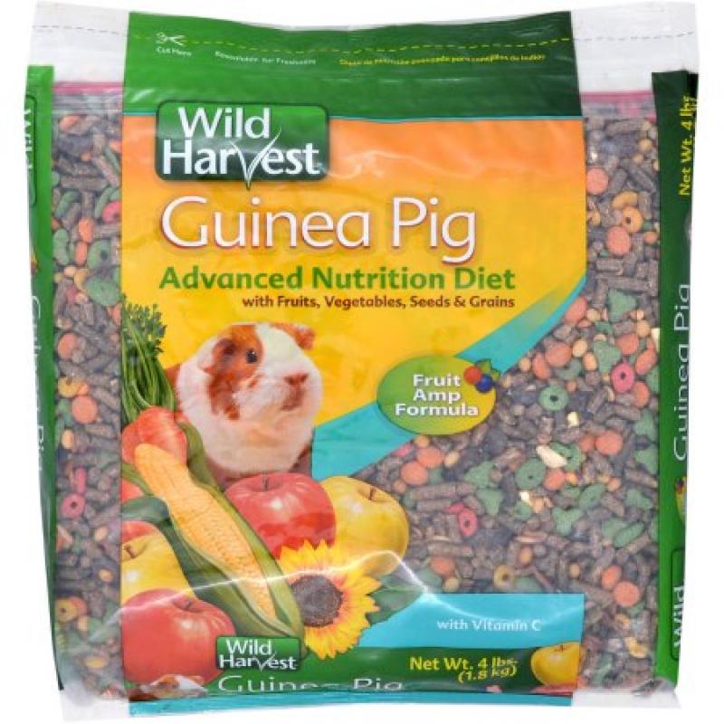 Wild Harvest Super Premium Guinea Pig Blend With Ester C, 4 lb