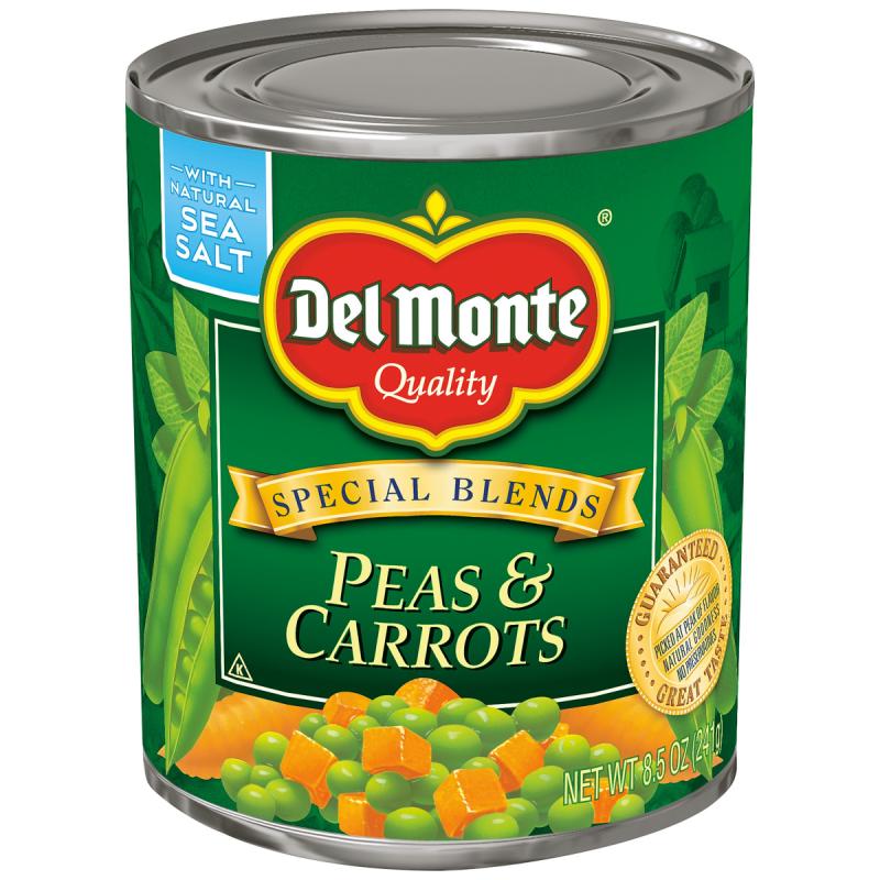 Del Monte® Special Blends Peas & Carrots 8.5 oz. Pull-Top Can