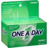 One A Day Energy Multivitamin/Multimineral Supplement, 50 count