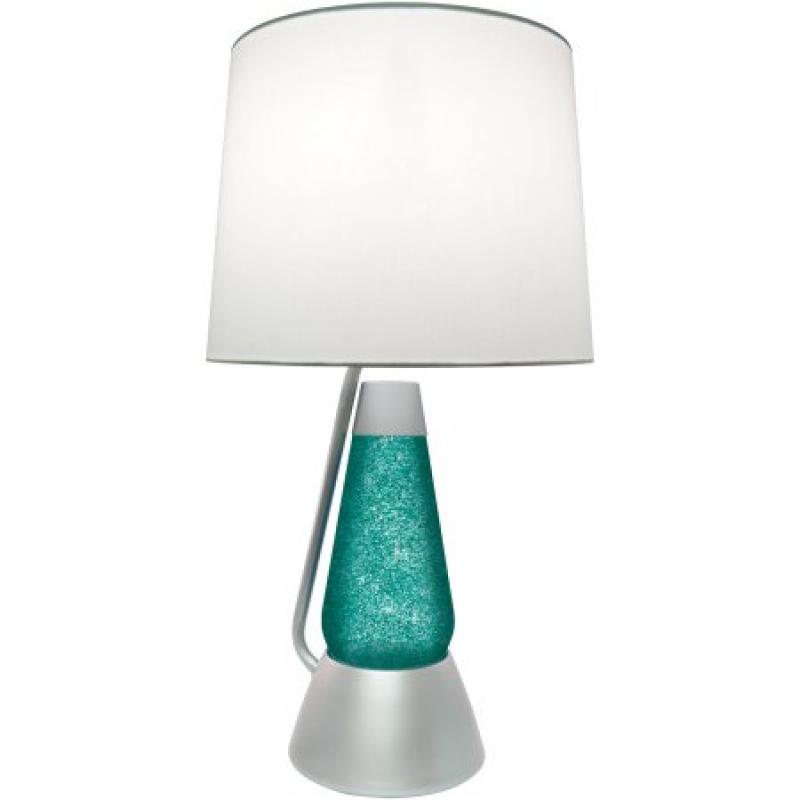Bright Source 18.5" Lamp with 52 oz Glitter Globe (Shade Sold Separately)