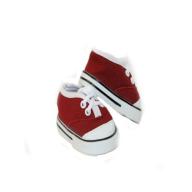 Arianna Red Canvas Sneaker fit most 18 inch dolls