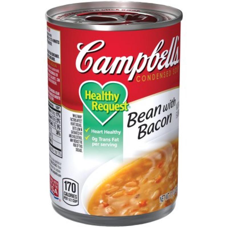 Campbell&#039;s Healthy Request Bean with Bacon Soup 11.5oz