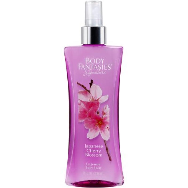 Body Fantasies Signature Japanese Cherry Blossom Body Spray, 8 fl oz