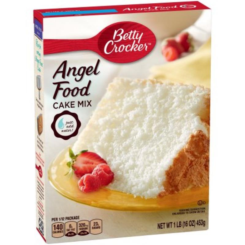 Betty Crocker® Super Moist Fat Free Cake Mix Angel Food 16.0 oz Box