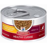 Hill&#039;s Science Diet Adult Healthy Cuisine Roasted Chicken & Rice Medley Canned Cat Food, 2.8 oz, 24-pack