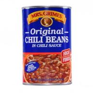 Mrs Grimes Chili Beans, 40 Oz