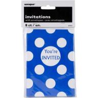 Party Invitations, 8-Pack