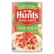 Hunt&#039;s Pasta Sauce Garlic & Herb 24 oz.