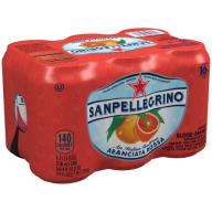 San Pellegrino Italian Sparkling Orange Beverage - 6 PK, 11.15 FL OZ