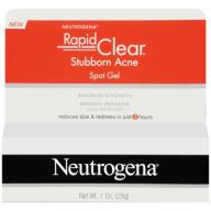 Neutrogena Rapid Clear Stubborn Acne Spot Gel, 1 Oz