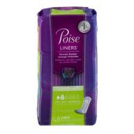 Poise Liners Regular Length Very Light Absorbency Liners - 48 CT