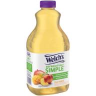 Welch&#039;s Refreshingly Simple Peach Mango Flavored Juice Beverage 59 fl oz