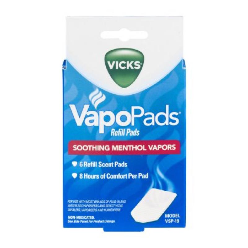 Vicks VapoPads Refill Pads - 6 CT