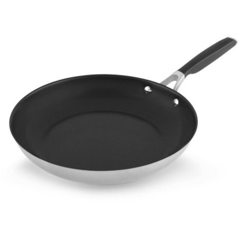 Select by Calphalon Stainless Steel Nonstick 12-Inch Fry Pan