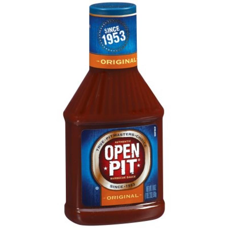 Open Pit Barbecue Sauce Original 18 oz Plastic Bottle