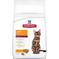 Hill&#039;s Science Diet Adult Light Chicken Recipe Dry Cat Food, 4 lb bag