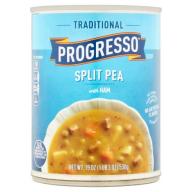 Progresso Gluten Free Traditional Split Pea with Ham Soup 19 oz Can