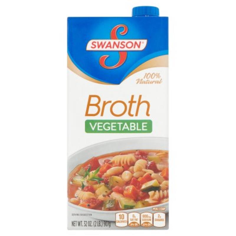Swanson 100% Natural Vegetable Broth 32oz