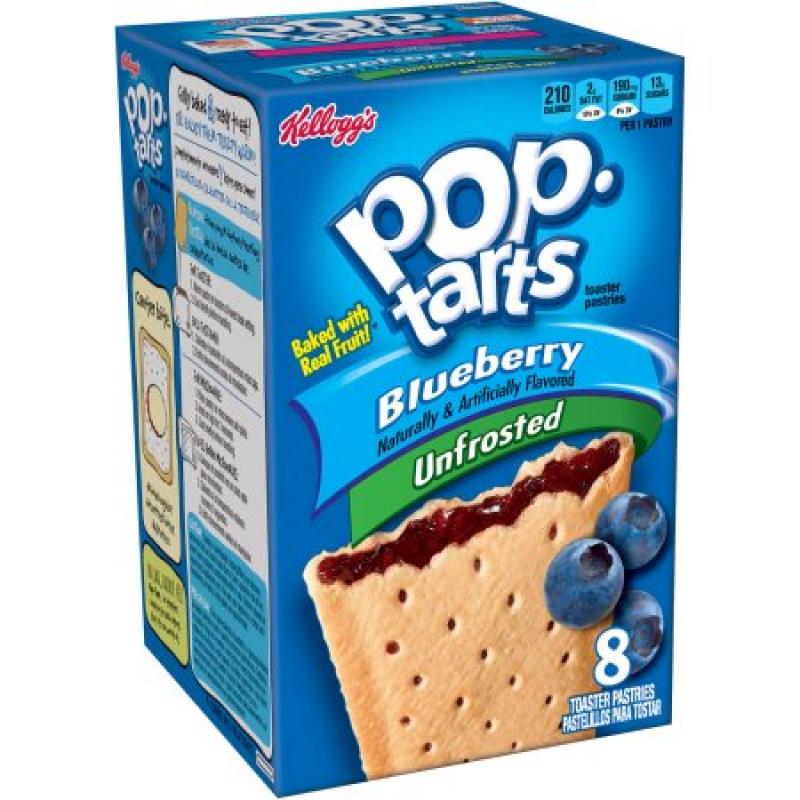 Kellogg&#039;s Pop-Tarts Blueberry Toaster Pastries, 8ct