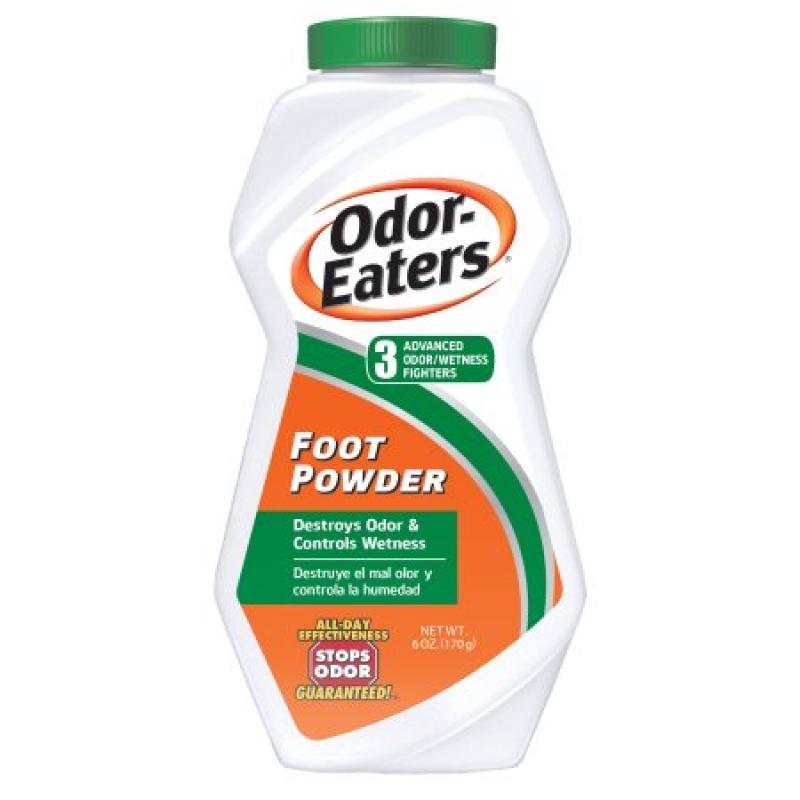 Odor-Eaters Foot Powder for Odor and Wetness Protection, 6 oz