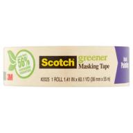Scotch Greener Masking Tape Basic Painting 1 Roll