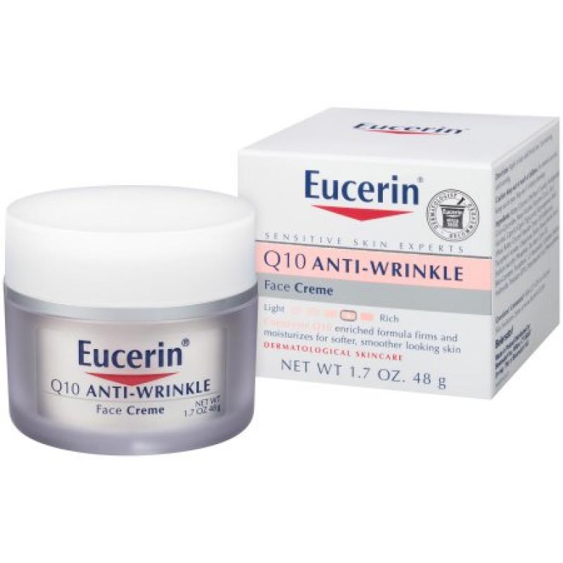 Eucerin Q10 Anti-Wrinkle Sensitive Skin Creme 1.7 oz.