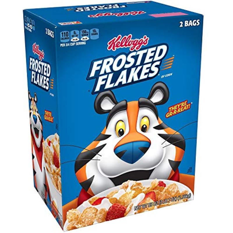 Kellogg&#039;s Frosted Flakes Cereal (55 oz.)