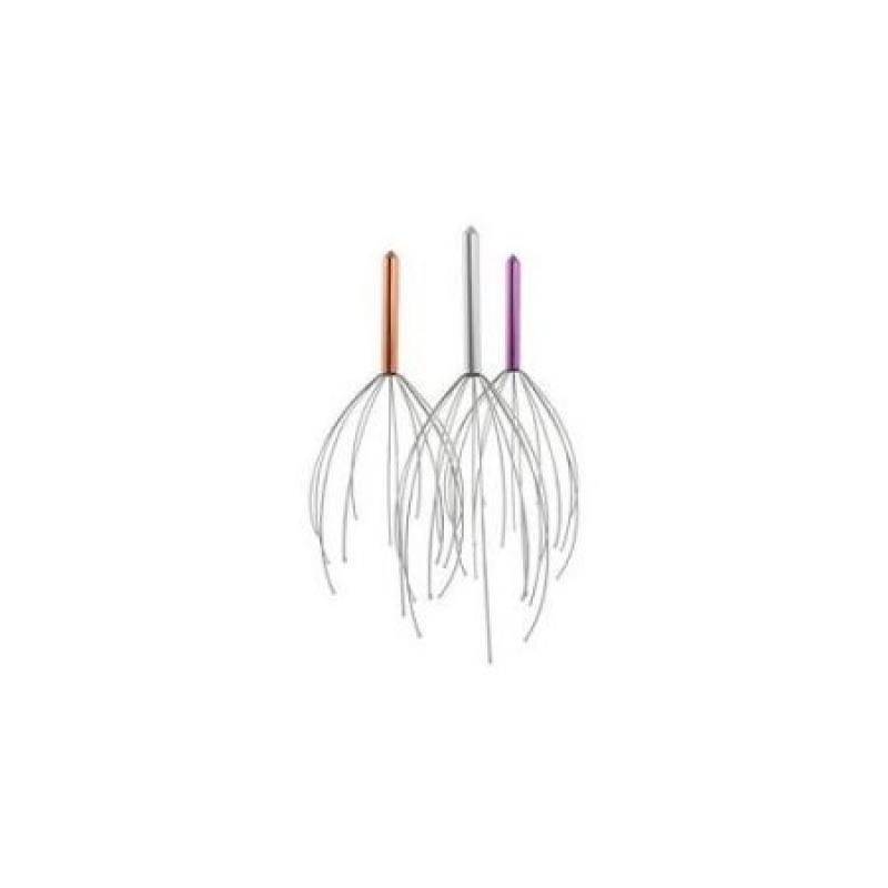 Living Health Products HEAD-TRIP-301 Scalp Massager - Head Scratcher - Regular Handle, Wire Head Massager (Colors May