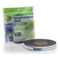 Duck Brand PVC Foam Weatherstrip Seal, Medium, 2pk, 3/8" x 5/16" x 10&#039;