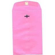 JAM Paper Open End (6" x 9") Clasp Envelopes, Brite Hue Ultra Pink, 10pk