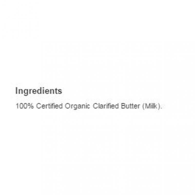 Carrington Farms Organic Ghee Clarified Butter Grass fed Gluten Free, 12 oz