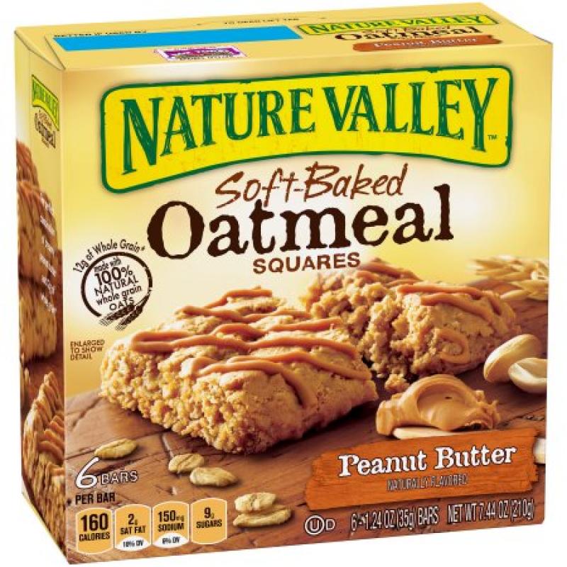 Nature Valley™ Peanut Butter Soft-Baked Oatmeal Squares 6 ct Box