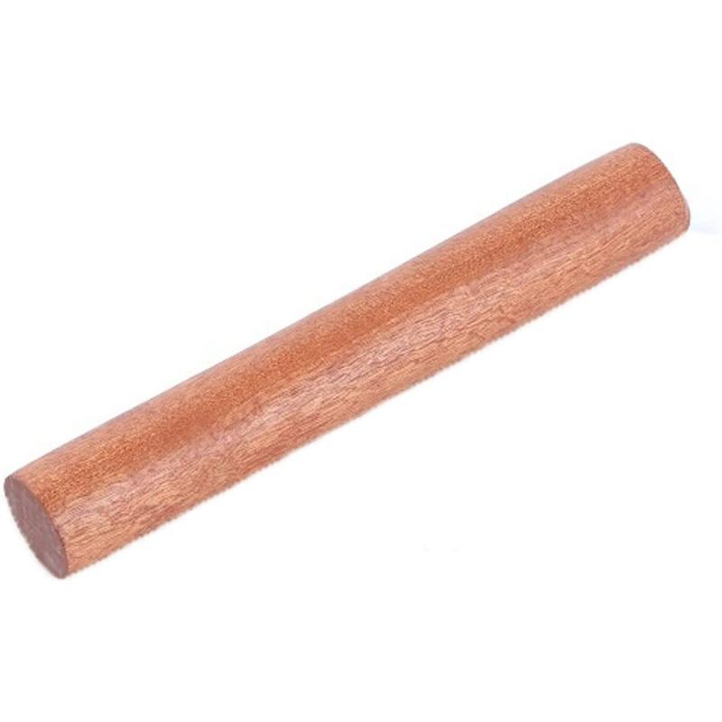 Natural unpainted ebony rolling pin kitchen household solid wood flour free rolling pin rolling pin dough roller wooden