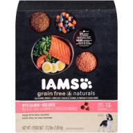 Iams Grain Free Naturals with Salmon + Red Lentil Adult 1+ Years Dog Food 17.2 lb. Bag